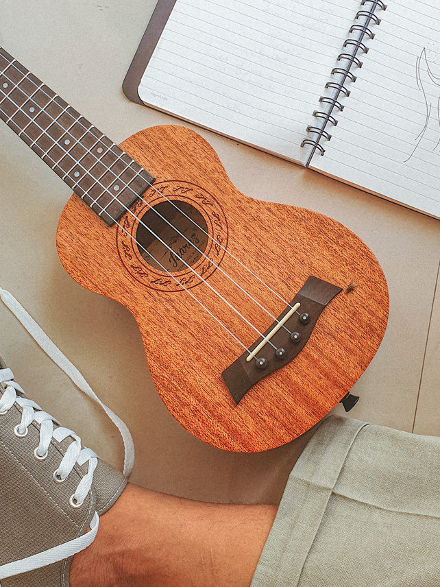 Ukulele in Close Up Photography